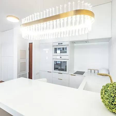 Luxury Princessa Apartment & Garage & Cable Tv Channels Varsovia Exterior foto